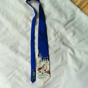 Dr. Seuss The Grinch Blue Tie